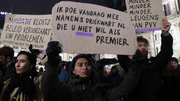 Protesti u Amsterdamu - Avaz