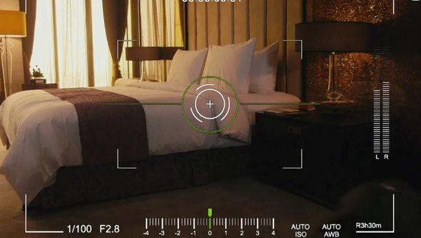 hotel, soba, kamera - Avaz