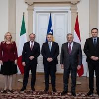 Članovi PBiH primili ministre vanjskih poslova Italije i Austrije 