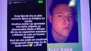 Komesar policije za "Avaz" o prijetnjama Ajdina Zulića: Slučaj je preuzeo FUP, jer je majka mladića uposlenica Uprave policije 
