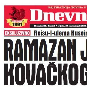 U današnjem "Dnevnom avazu" čitajte ekskluzivni intervju reisu-l-uleme Kavazovića: Ramazan je poput kovačkog ognja