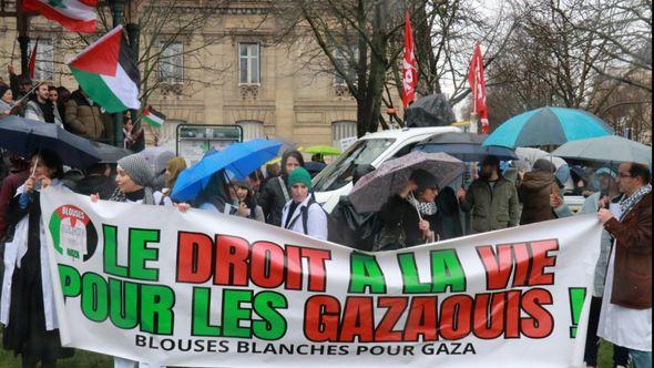 Pariz: Građani pozivaju na prekid vatre u Gazi - Avaz