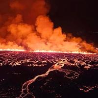 Lava stigla do Grindavika: Island u grotlu najjače erupcije vulkana od decembra 