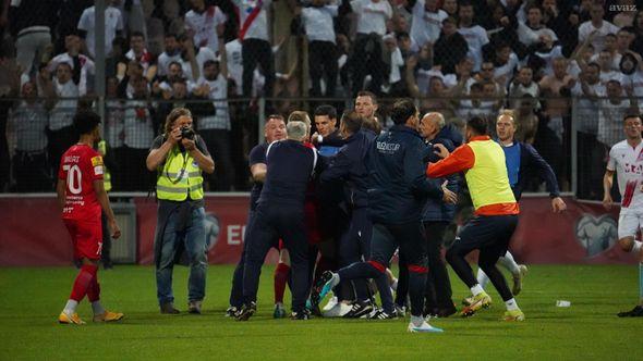 Sukob igrača nakon utakmice - Avaz