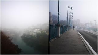 Gusta magla prekrila Mostar