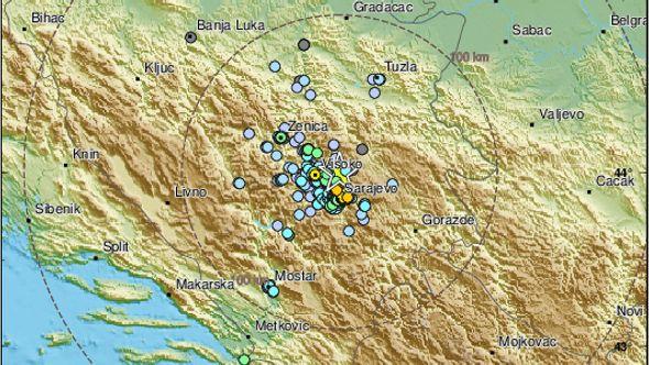 Zemljotres jačine 4,2 stepena pogodio BiH - Avaz