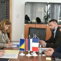 Nešić i Delmas: Nastavak saradnje s Francuskom u jačanju kapaciteta sigurnosnog sektora u BiH
