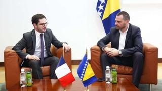 Magazinović i Delmas razgovarali o izazovima u procesu evropskih integracija