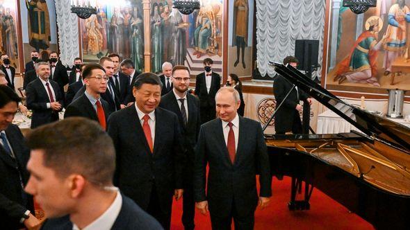 Si Đinping i Vladimir Putin  - Avaz