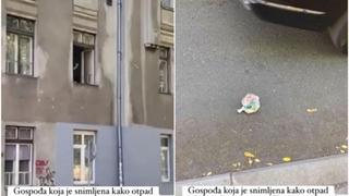 Sramotno: Stanarka jedne zgrade u Sarajevu baca smeće kroz prozor, prijavljena je