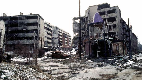 Naselje Kovačići u Sarajevu u martu 1996. godine - Avaz