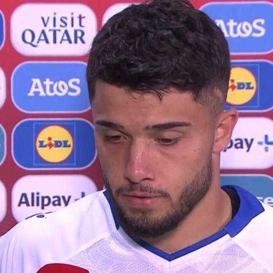 Gazibegović kroz suze poslije utakmice: Ovo boli