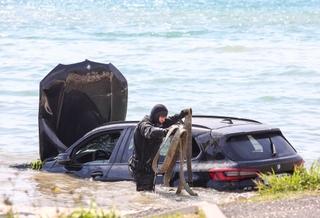 Žena automobilom udarila u kamion u Trogiru, svi sletjeli u more
