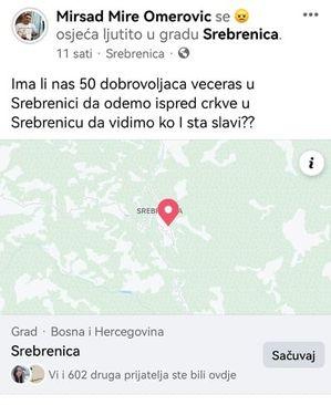 Objava Mirsada Omerovića - Avaz