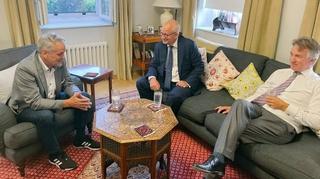 Ambasador Rajli se sastao sa Satlerom i generalnim direktorom MVP VB za Evropu