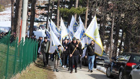 Centralnoj manifestaciji obilježavanja godišnjice 105. brigade su prisustvovali su i borci 105. brigade - Avaz