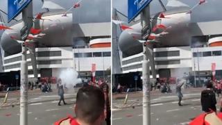 Uznemirujući snimak / Navijaču PSV-a eksplodirala petarda u ruci tokom proslave titule
