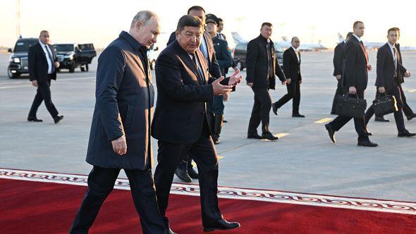 Putin u Kirgistanu - Avaz