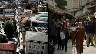 Sarajevo vrvi od turista: Uživaju u šetnji Baščaršijom