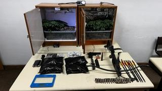 Pronađen laboratorij za uzgoj marihuane: Oduzeto skoro pola kilograma droge i samostrel