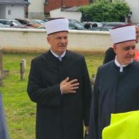 Reisu-l-ulema Husein ef. Kavazović stigao na svečano otvorenje džamije Arnaudije