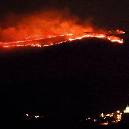 Buknuo veliki požar u Istri