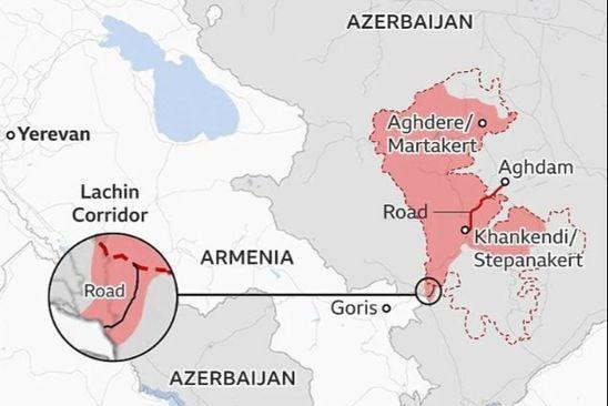 Armenci i Azerbejdžanci postigli su sporazum o otvaranju dvije ceste do Nagorno-Karabaha, uključujući ključni koridor Lachin. - Avaz