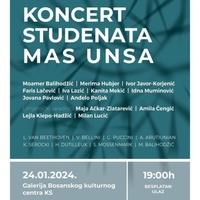 Koncert studentata Muzičke akademije