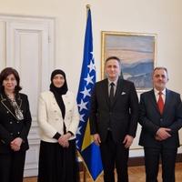 Denis Bećirović razgovarao sa delegacijom Bošnjačkog nacionalnog vijeća u Srbiji