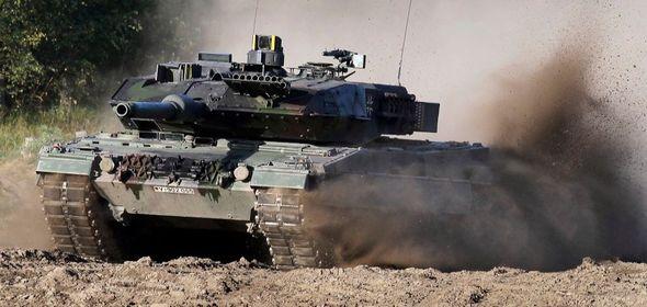 Njemački tenk "Leopard 2" - Avaz