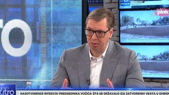 Aleksandar Vučić na Pinku - Avaz