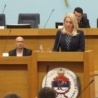 Narodna skupština RS prihvatila veto Željke Cvijanović