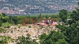 Užas kod Mostara: Izgorio automobil u kojem je nađeno tijelo muškarca