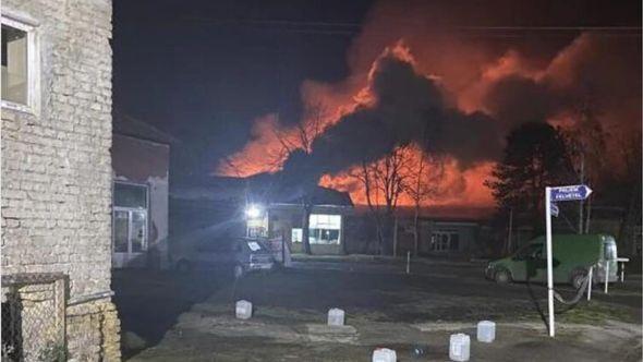 Veliki požar kod Sombora - Avaz