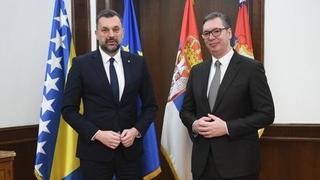 Konaković se sastao s predsjednikom Srbije Aleksandrom Vučićem i premijerkom Vlade Anom Brnabić