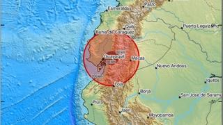 Jak zemljotres pogodio Ekvador