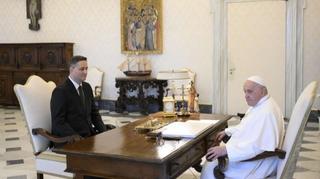 Bećirović razgovarao s poglavarom Katoličke crkve papom Franjom