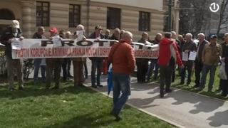 Protestirali bivši radnici "Hidrogradnje": Nemaju pravo na penziju
