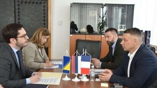 Nešić i Delmas: Nastavak saradnje s Francuskom u jačanju kapaciteta sigurnosnog sektora u BiH
