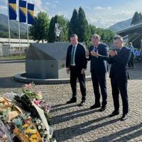 Mijatović u Memorijalnom centru: Dolazit ću u Srebrenicu dok sam živ