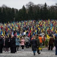 Dvije godine rata: Odata počast poginulim ukrajinskim vojnicima