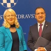 Ambasadorica Kovačević-Bajtal i ministar Beroš: Memorandum o saradnji u zdravstvu potpisati na državnom nivou
