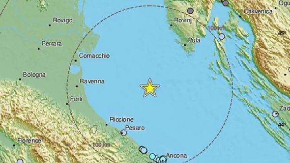 Jak zemljotres u Jadranskom moru - Avaz