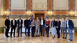 Predsjedavajući Gradskog vijeća Sarajevo Jasmin Ademović primio delegaciju Grada Berna