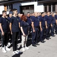 Svečana smotra povodom prijema novih 70 vatrogasaca u Profesionalnu jedinicu KS