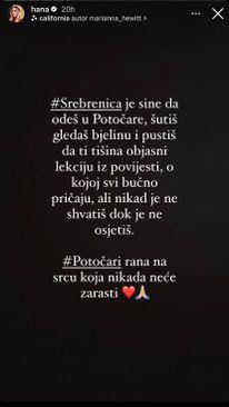 Hana se oglasila povodom 28. godišnjice genocida u Srebrenici - Avaz