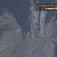 Objavljeni prvi satelitski snimci srušene brane u Ukrajini: Uništena gotovo cijela konstrukcija hidroelektrane