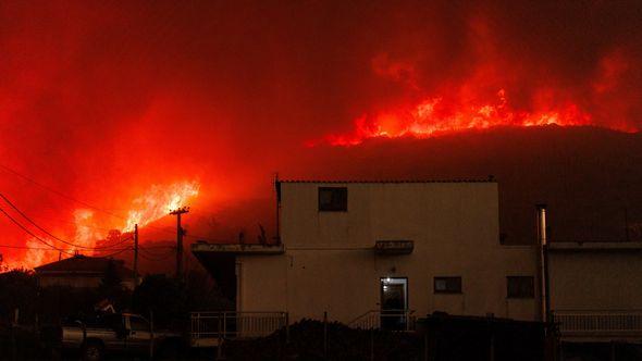 Šumski požari u Grčkoj - Avaz