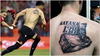Albanski fudbaler postigao gol, pa skinuo dres: Tetovaža na leđima razbjesnila srbijansku javnost