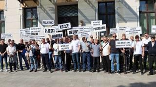 Okupljanje građana u Mostaru: Tražimo poštivanje zakona i zakonit Prostorni plan
